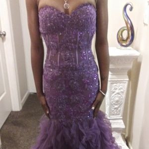 Purple Prom Dress
